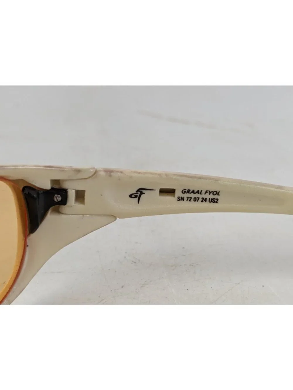 Rudy Project Graal Fyol SN 72-07-24 Made In Italy White Blue Frames